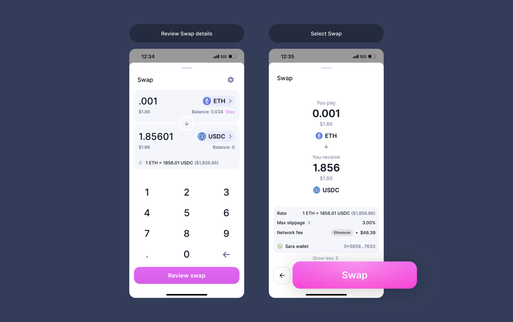 How to change slippage in the Uniswap Wallet – Uniswap Labs