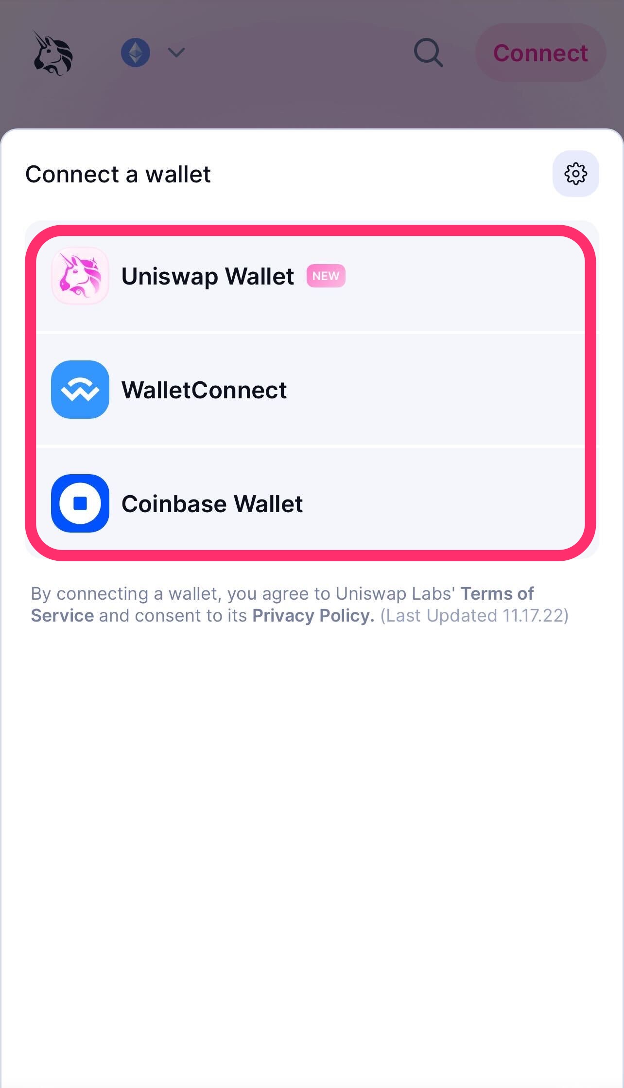 How to connect a wallet to Uniswap – Uniswap Labs