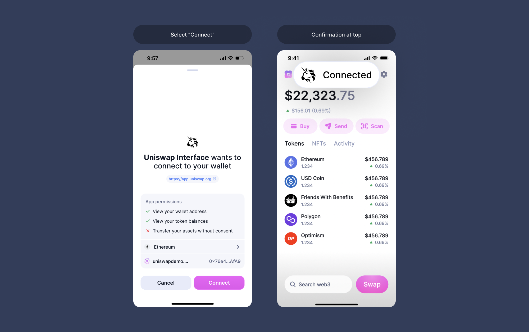 How to connect my wallet to a site (dapp) using Wallet Connect ...