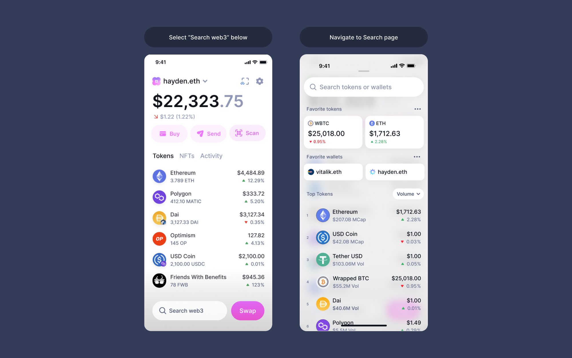 How to explore in the Uniswap Wallet Uniswap Labs