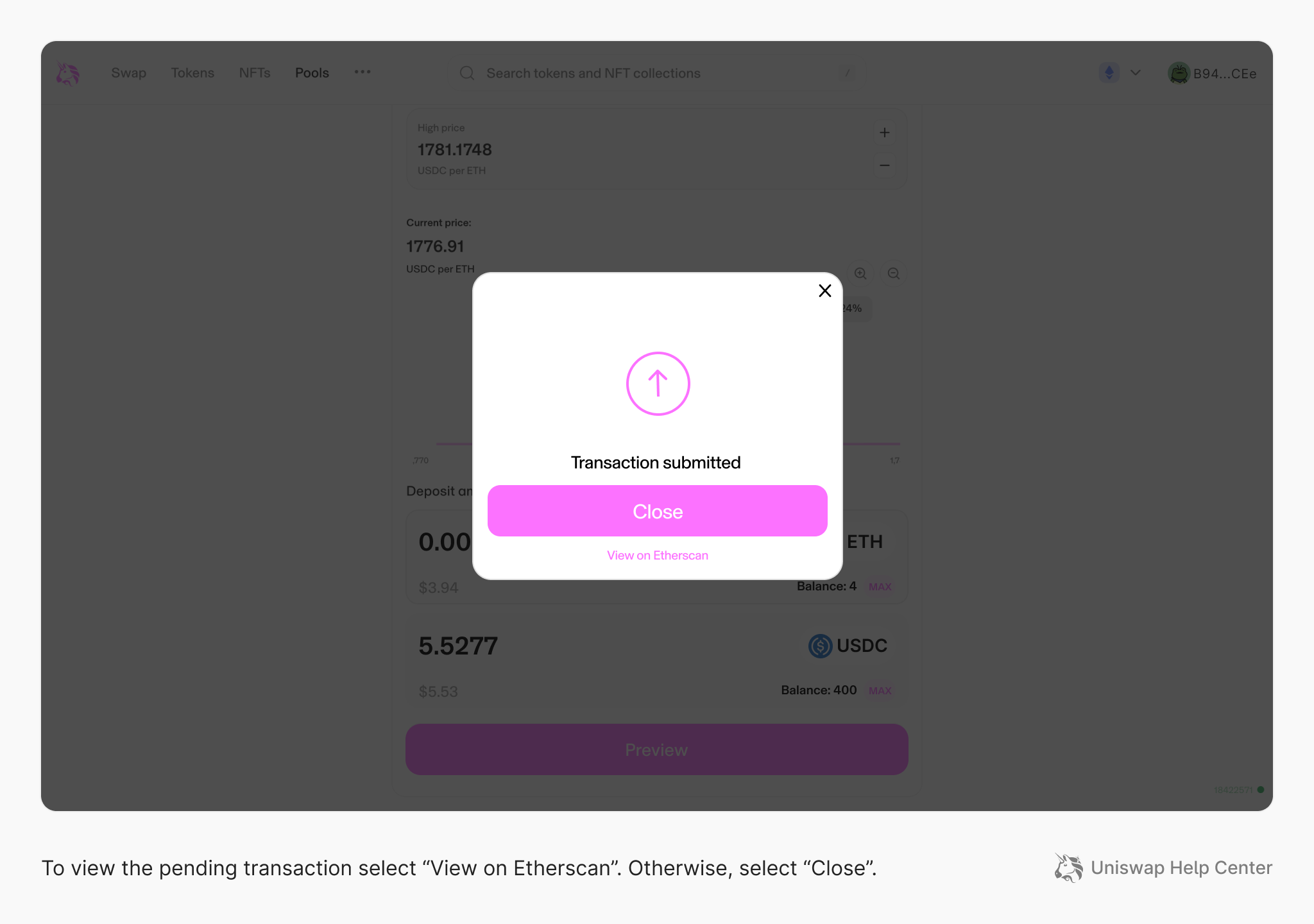 How to add liquidity to Uniswap v3 Uniswap Labs