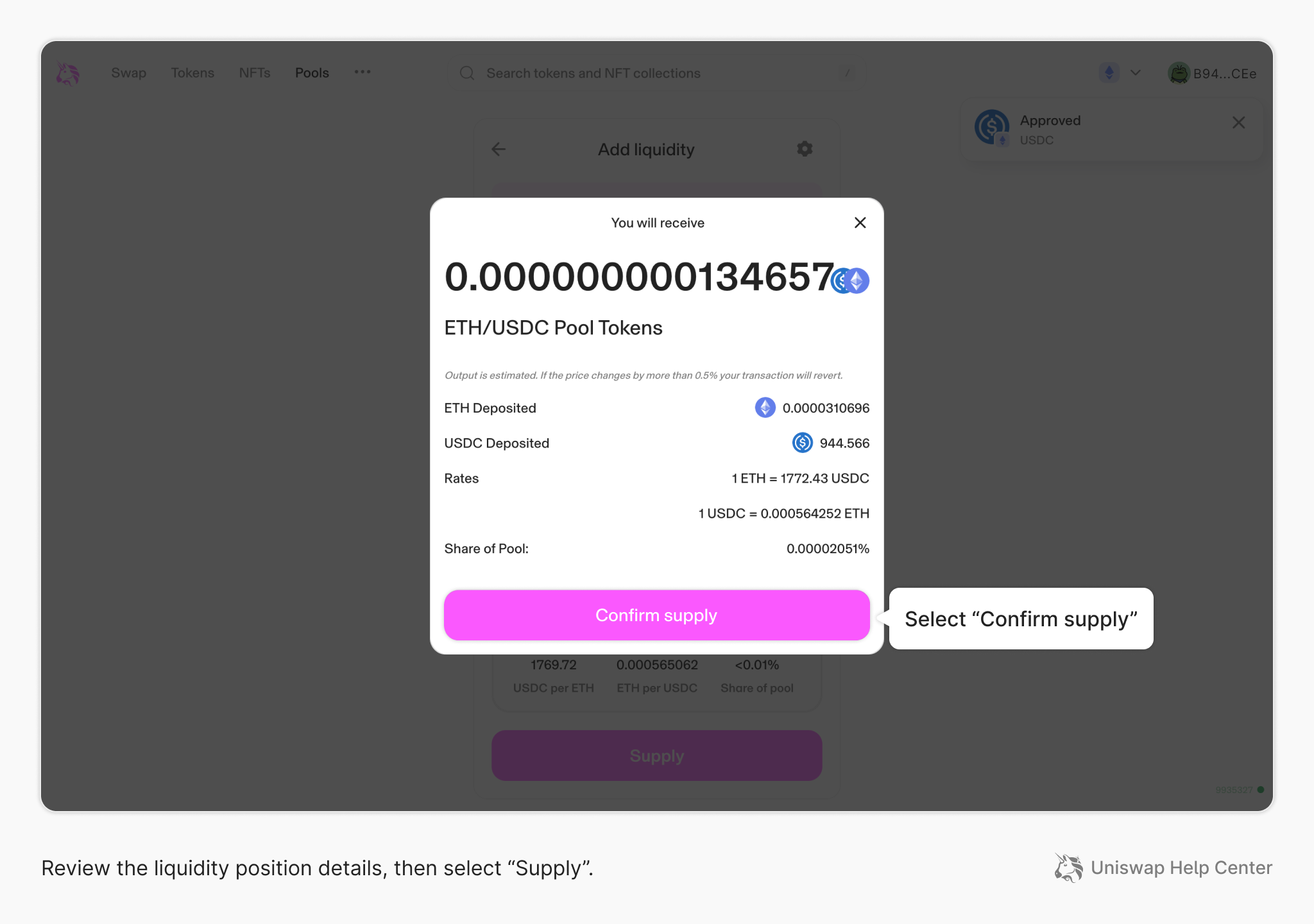 How to add liquidity to Uniswap v2 Uniswap Labs