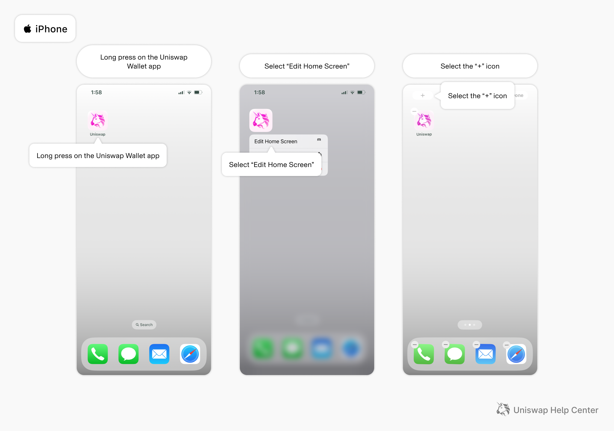 How to add a Uniswap widget on iOS – Uniswap Labs