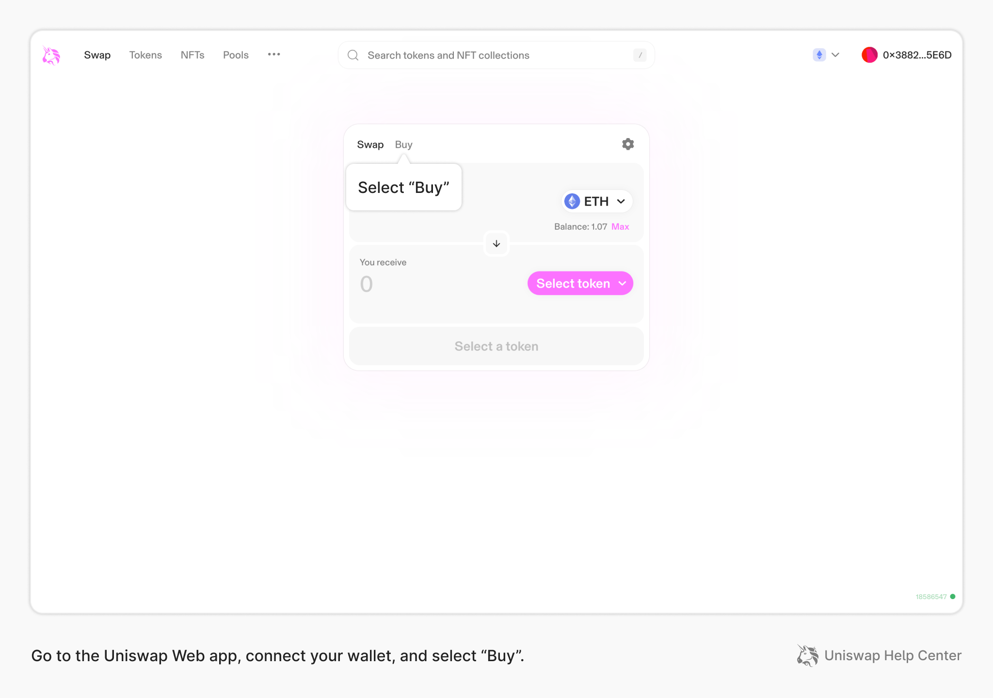 How to use MoonPay on the Uniswap web app Uniswap Labs