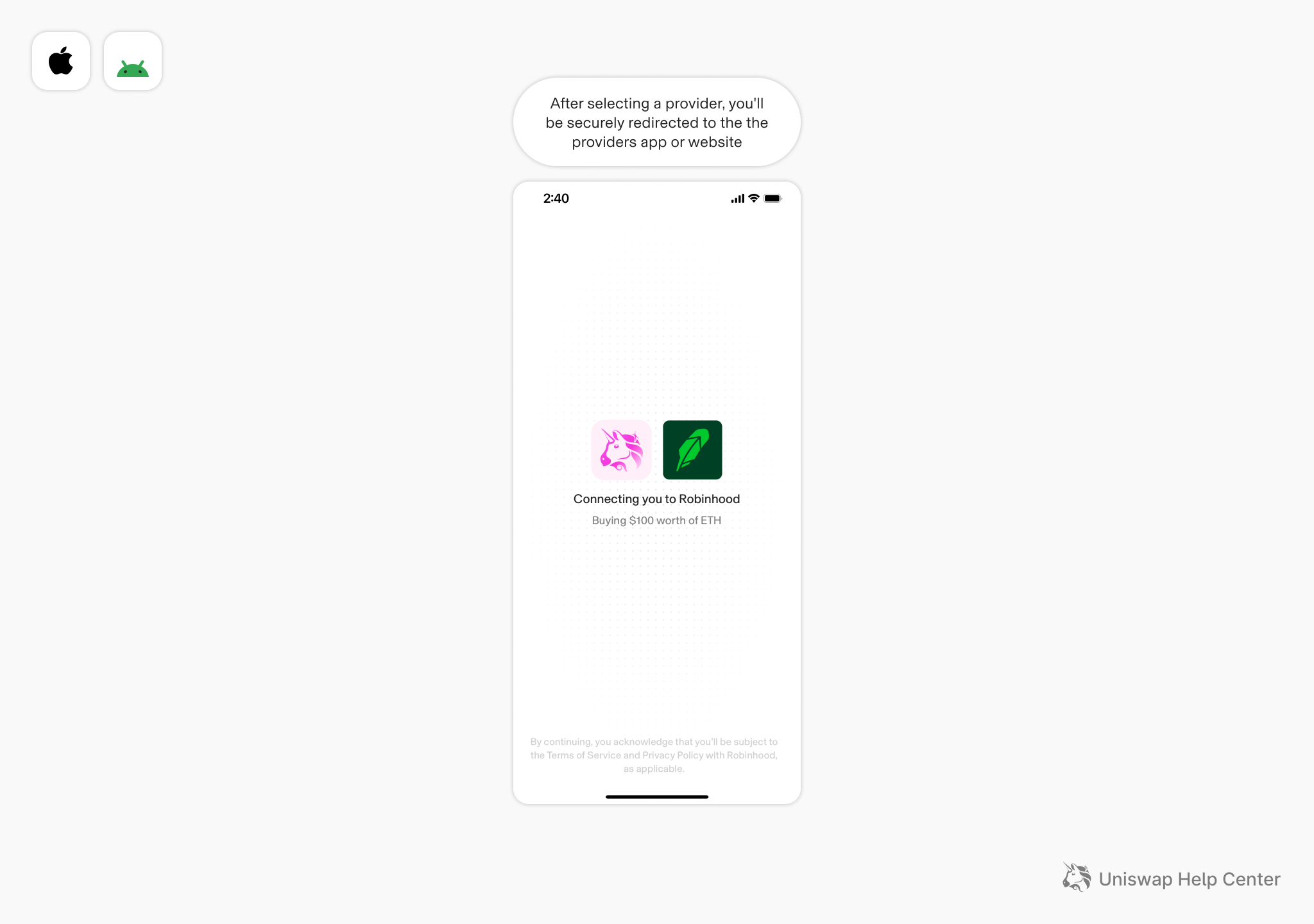 How to buy crypto in the Uniswap Wallet – Uniswap Labs
