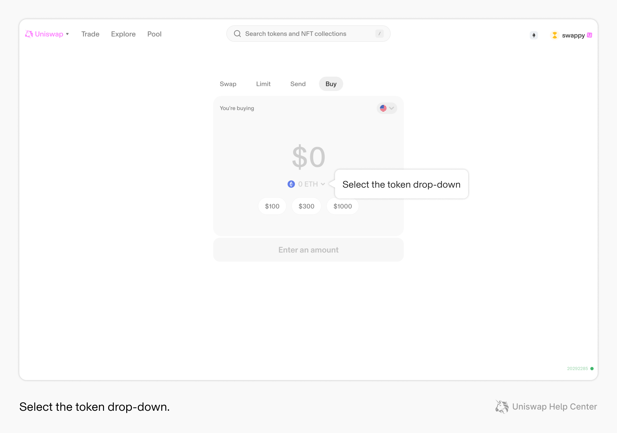 How to buy crypto using the Uniswap web app – Uniswap Labs