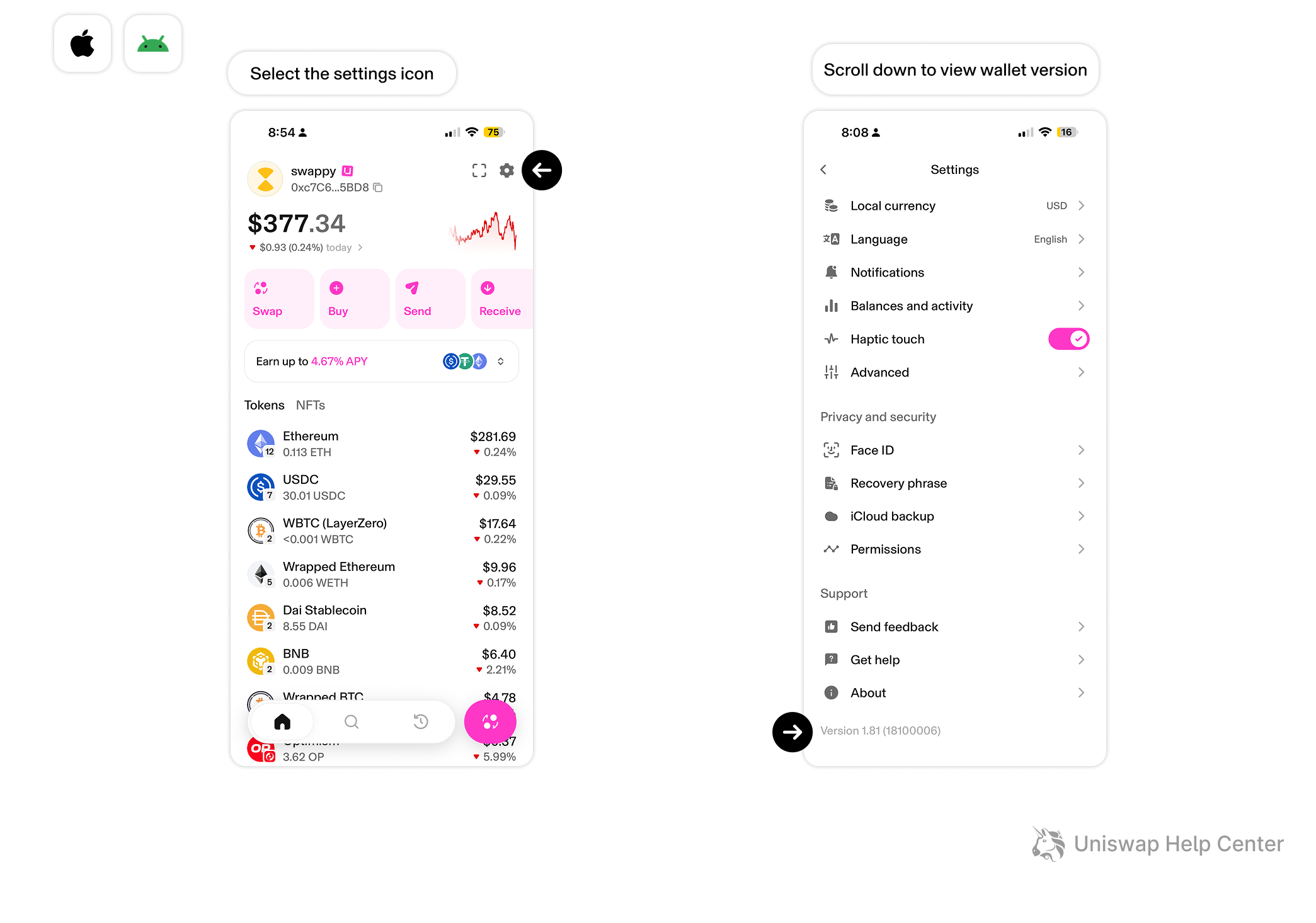 m_wallet_settings_app_version_highlighted.png
