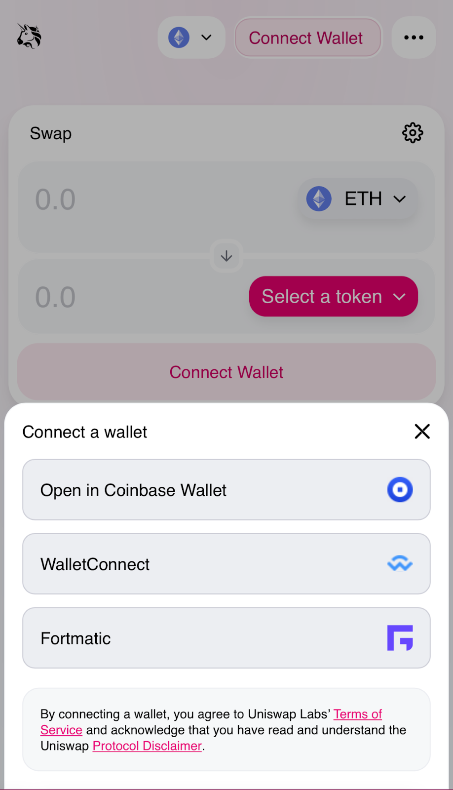 Connect crypto.com wallet to uniswap bitstamp minimum sepa